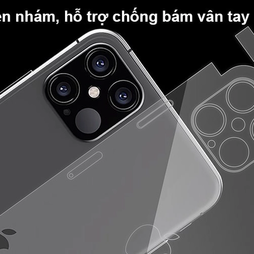 Dán Mặt Sau PPF Nhám Iphone 12 Pro Max ...