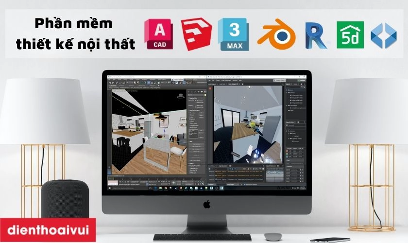 Phần mềm thiết kế nội thất online thông dụng nhất
