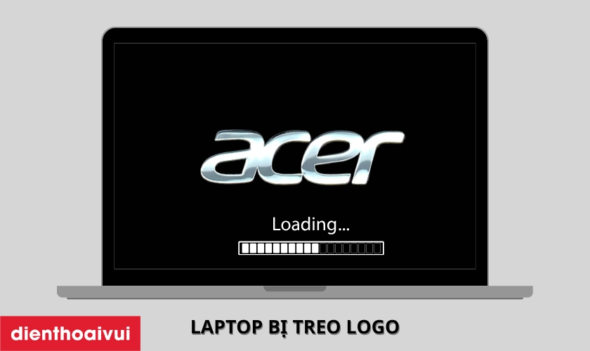 Laptop bị treo logo là do đâu? Cách khắc phục