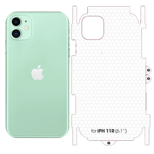 Dán PPF iPhone 11 Pro full nhám mặt sau ...