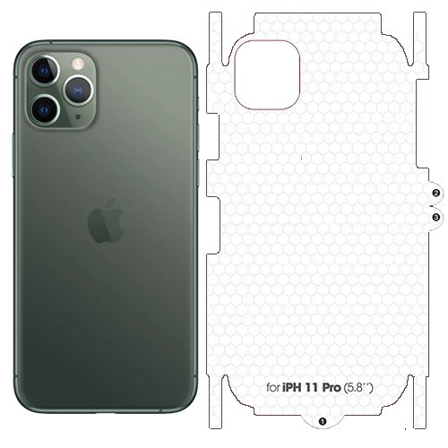Dán PPF iPhone 11 Pro full nhám mặt sau ...