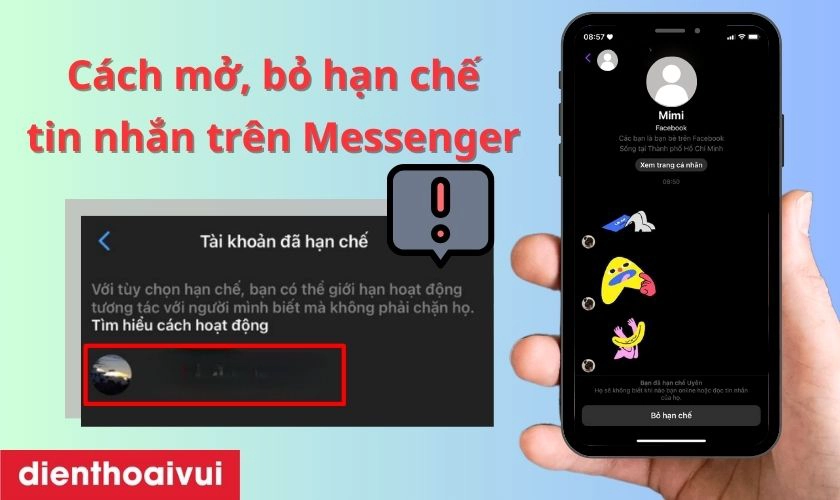 Cách Để Mở Hạn Chế Tin Nhắn Trên Messenger: Bí Quyết Giao Tiếp Mượt Mà