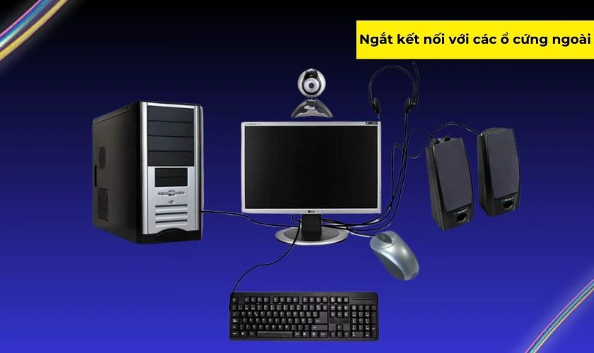 Cách sửa lỗi 0xc00000f trên Windows 7, 8, 10 - Ngắt kết nối ổ cứng ngoài
