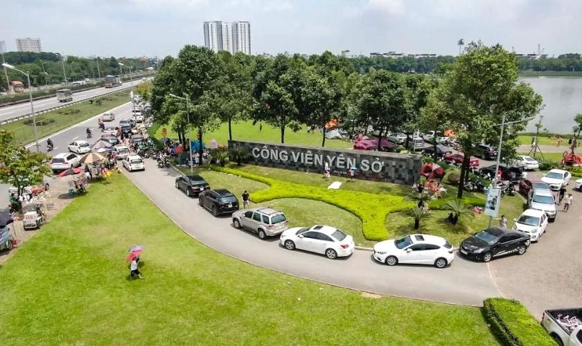 1/6 đi chơi ở Công viên Yên Sở