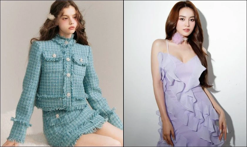Cung Song Ngư nên mặc xanh ngọc và tím cho ngày mùng 1 Tết 2025