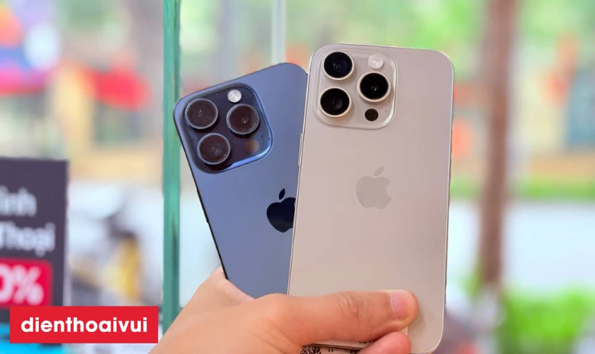 thiết kế iphone 15 pro max cũ đẹp