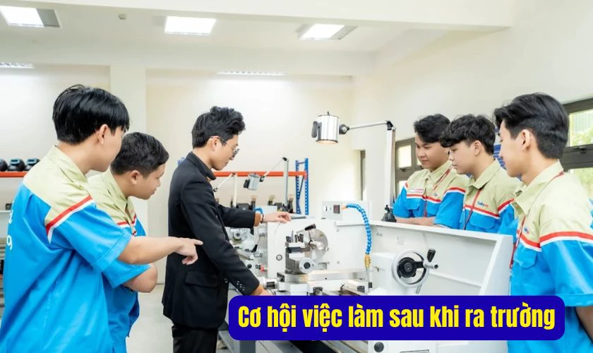 Xem xét cơ hội việc làm sau khi ra trường