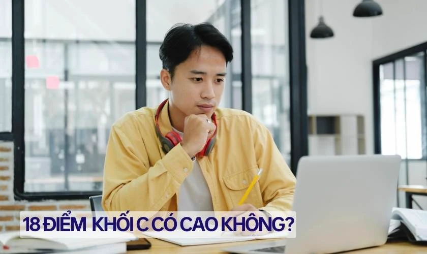 18 điểm khối C01 có cao không