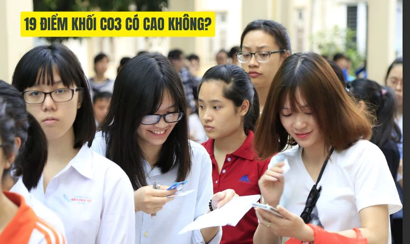 19 điểm khối C03 có cao không?