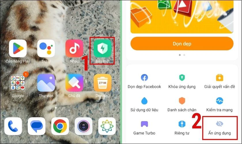 Hướng dẫn cách ẩn ứng dụng trên điện thoại Xiaomi