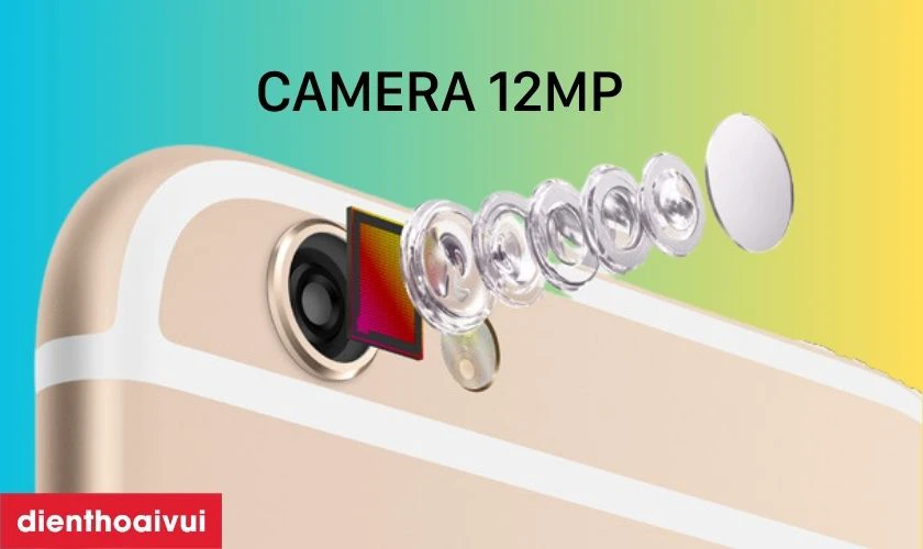 Camera 12MP, quay phim 4K, Live Photos