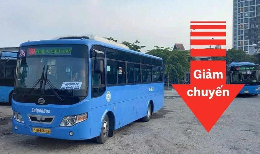 2/9 xe bus nào giảm chuyến?