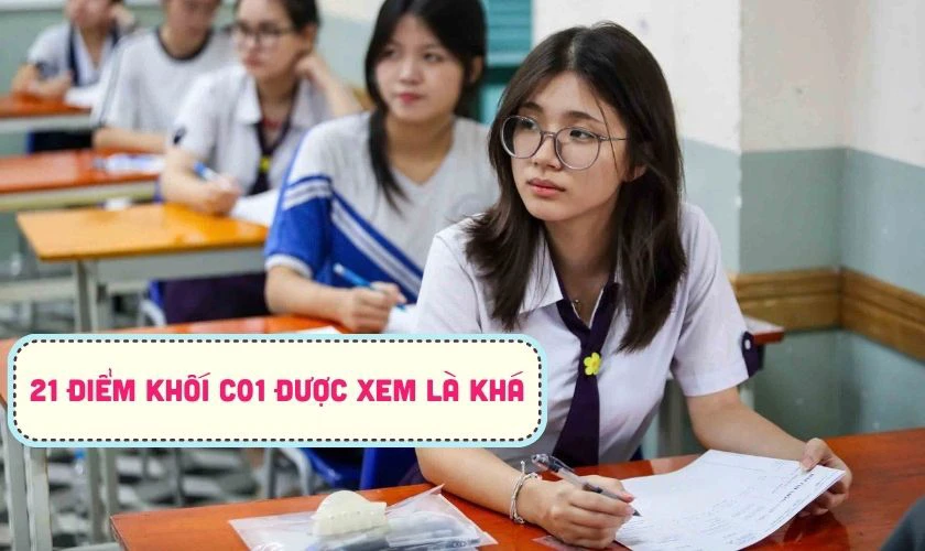 21 điểm khối C01 có cao không?