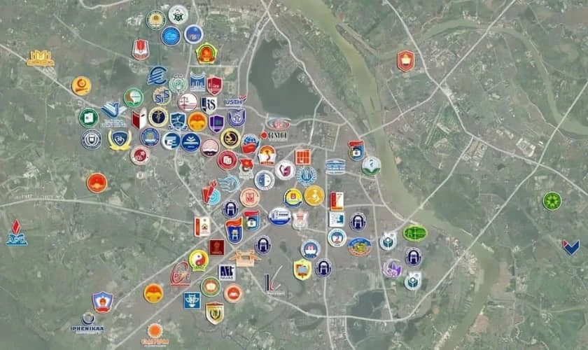 22 điểm khối A01 nên chọn trường nào