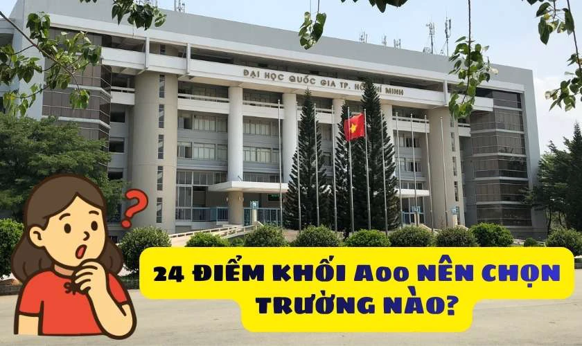 24 điểm khối A00 nên chọn trường công hay trường tư