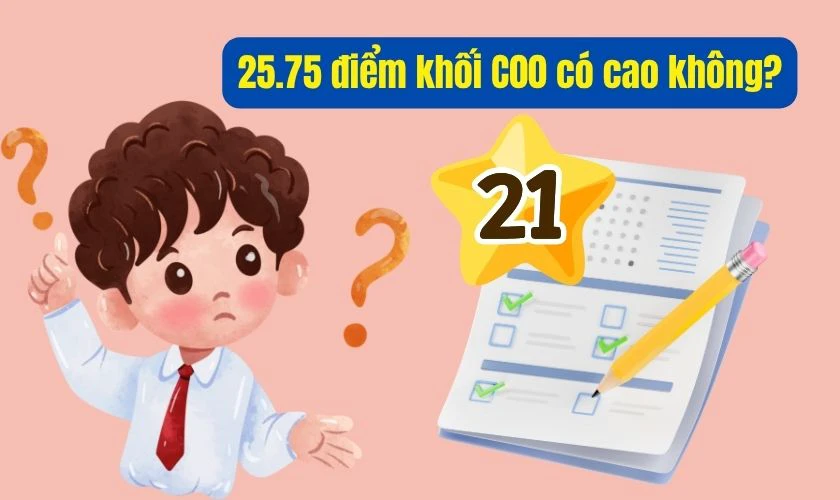 25.75 điểm khối C00 có cao không?