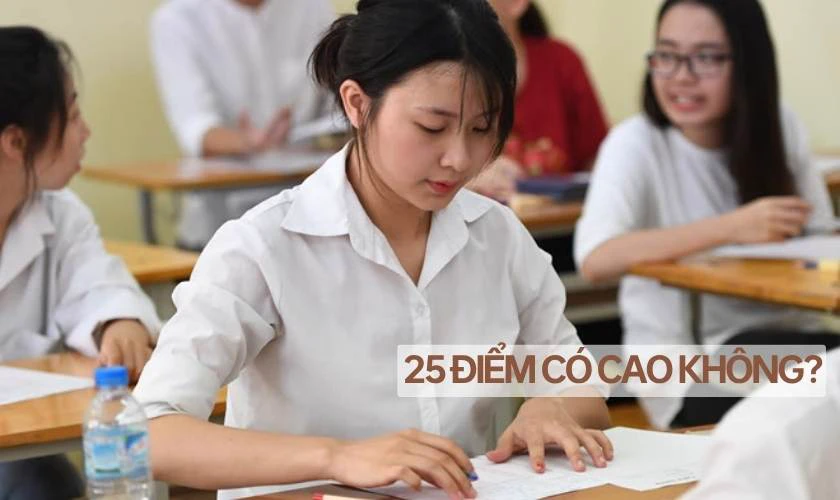 25 điểm khối B có cao không