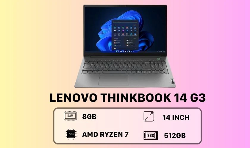 Laptop Lenovo ThinkBook cho sinh viên báo chí