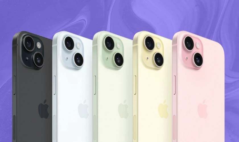 iPhone 15 Plus và iPhone 15 tiêu chuẩn có 7 màu tha hồ lựa chọn