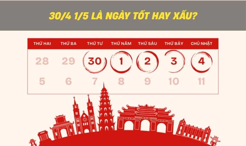 Tìm hiểu 30/4 1/5 là ngày mấy âm lịch 2026