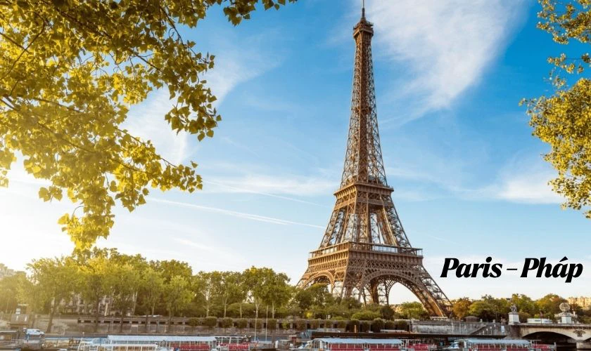 30/4 1/5 nên đi du lịch ở đâu nước ngoài - Paris Pháp