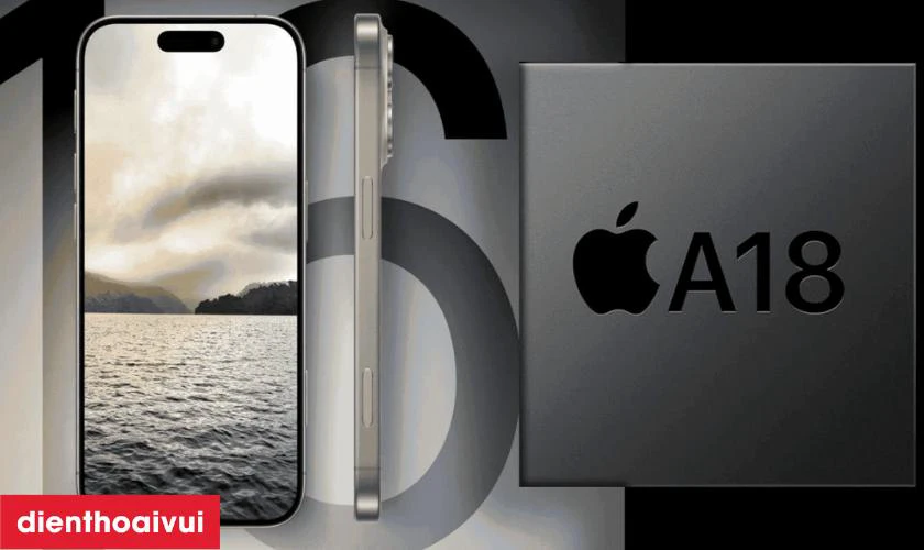 iPhone 16 128GB cũ với chip A18 tiên tiến