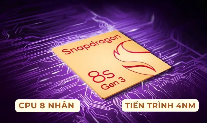 Snapdragon 8s Gen 3 có hiệu năng thực tế gần tương đương Snapdragon 8 Gen 2