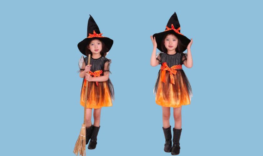 Hình ảnh trang phục Halloween tự làm