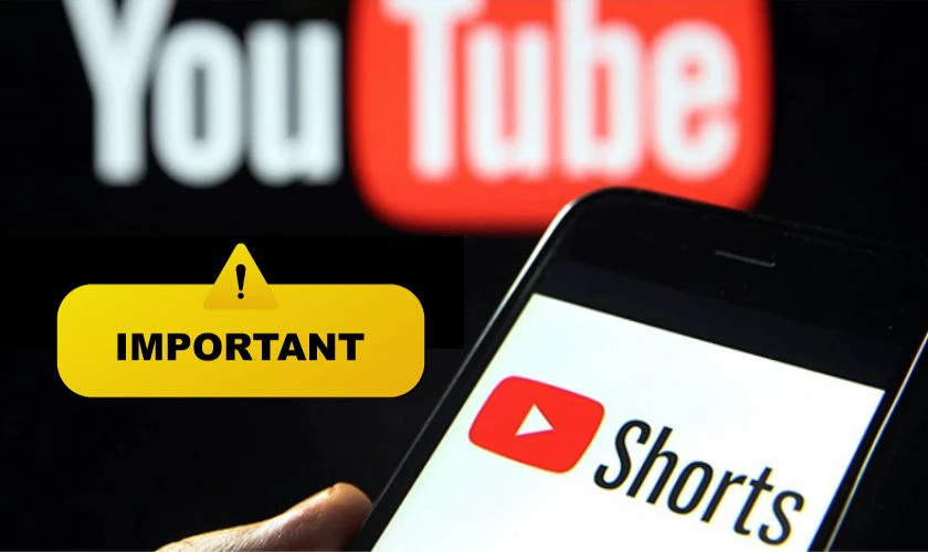 Lưu ý trước khi đăng video trên YouTube Shorts