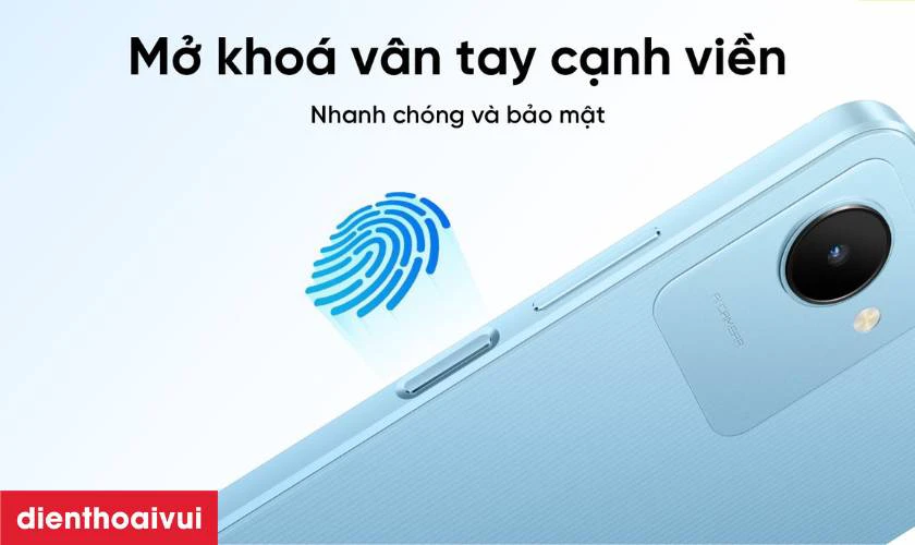 Tính năng mở khóa vân tay tiện lợi