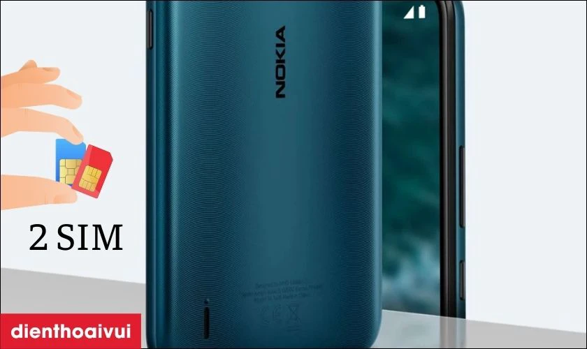 Điện thoại Nokia C21 Plus 2GB 32GB hỗ trợ đa SIM liên hệ ổn định