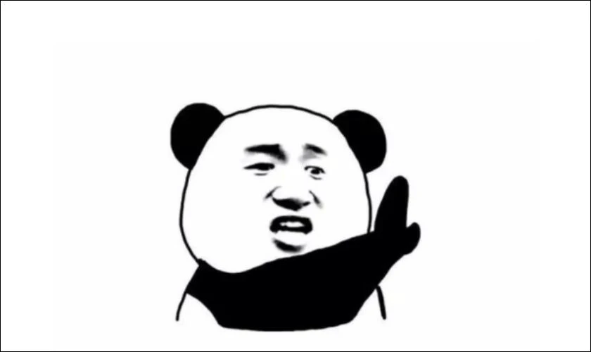 Meme gấu Trung Quốc trên Facebook là gì