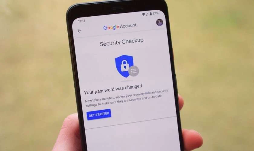Một số lưu ý khi đổi mật khẩu Google
