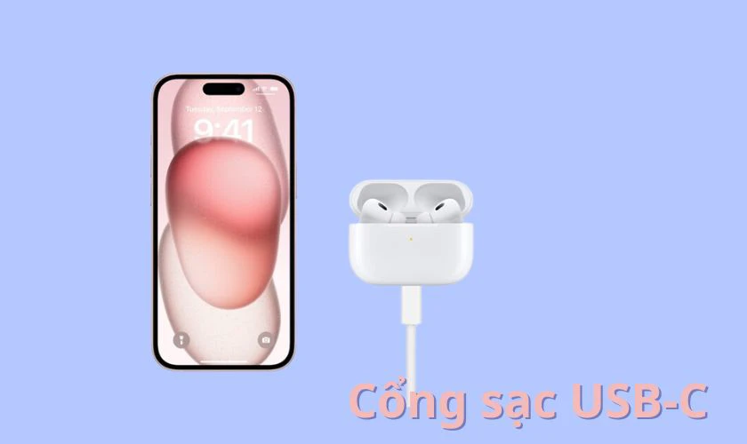 Cáp sạc USB-C thay cho cáp Lightning truyền thống