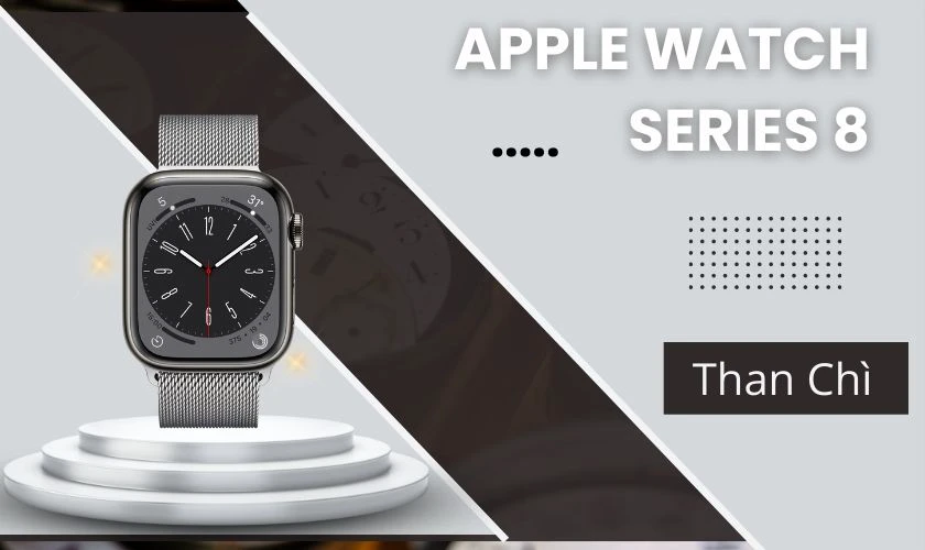 Apple Watch Series 8 màu than chì