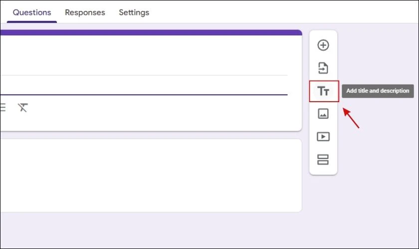 Mẹo thêm tiêu đề mới cho Google Forms