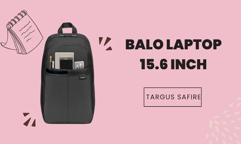 Balo Laptop 15.6 inch Targus Safire