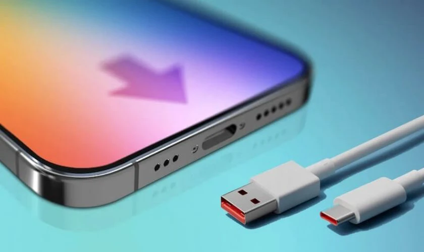 Cổng sạc USB-C thay thế hoàn toàn cổng lightning