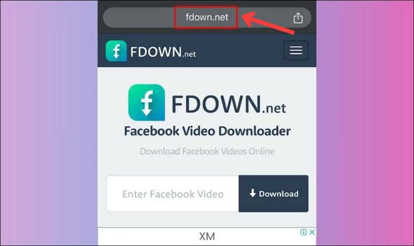 Cách tải video Livestream trên Facebook bằng web FDown.net