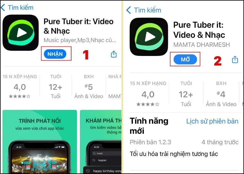 ​​Cách tải Pure Tuber cho iOS nhanh chóng