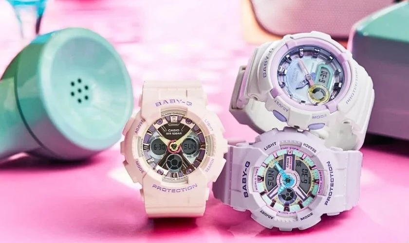 Casio Baby-G trẻ trung, phóng khoáng