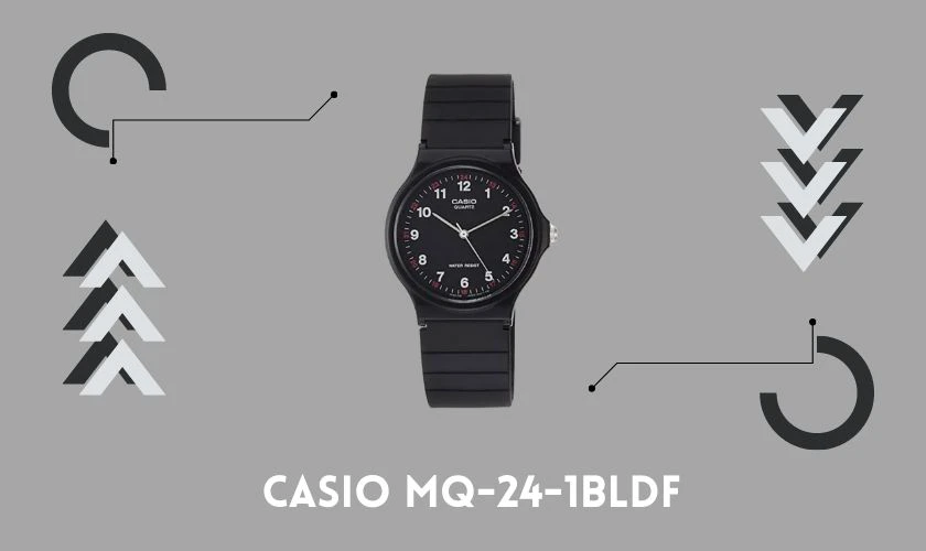 Đồng hồ cho sinh viên nam giá rẻ dưới 500 ngàn Casio MQ-24-1BLDF