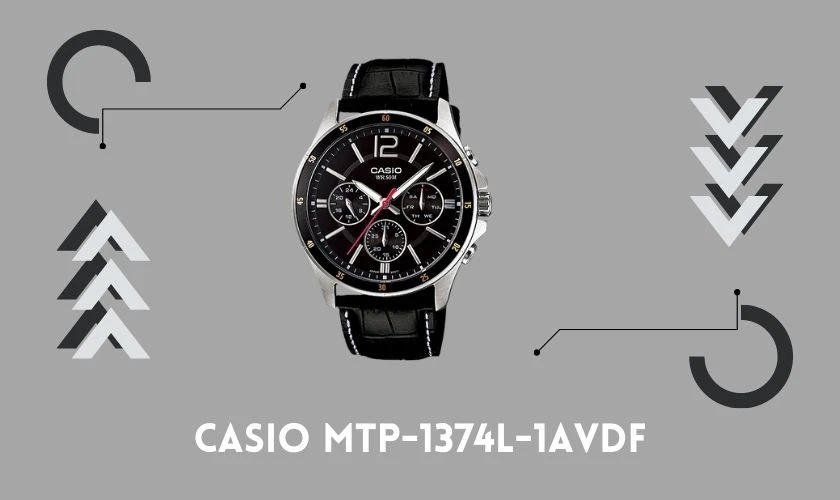 Đồng hồ cho sinh viên nam giá rẻ trên 1 triệu Casio MTP-1374L-1AVDF