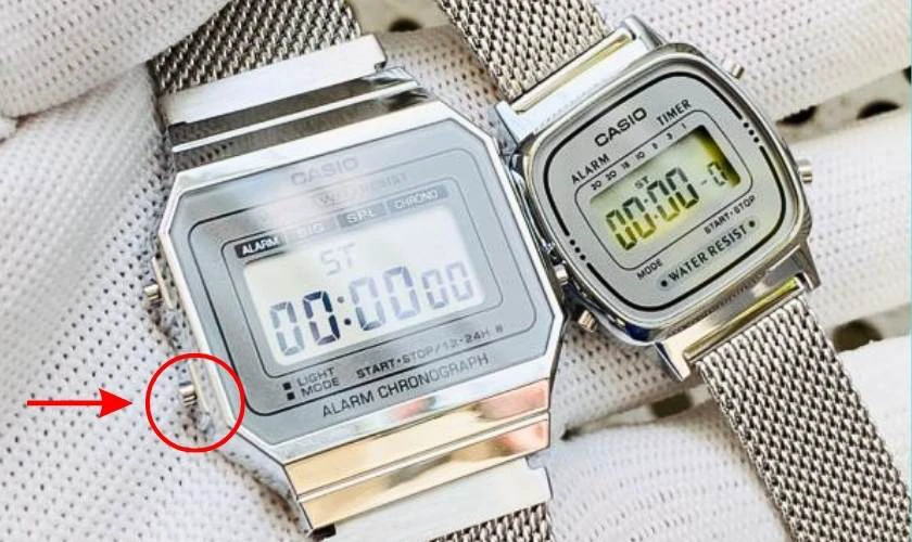 Tắt báo thức đồng hồ điện tử Casio LA670 4 nút bằng cách nào?