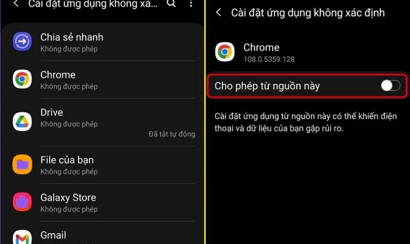 Dùng Google Chrome để cài đặt Jojoy