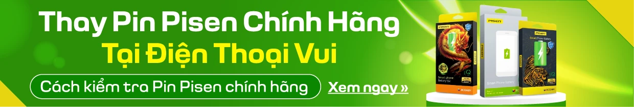 Cách kiểm tra pin Pisen chính hãng