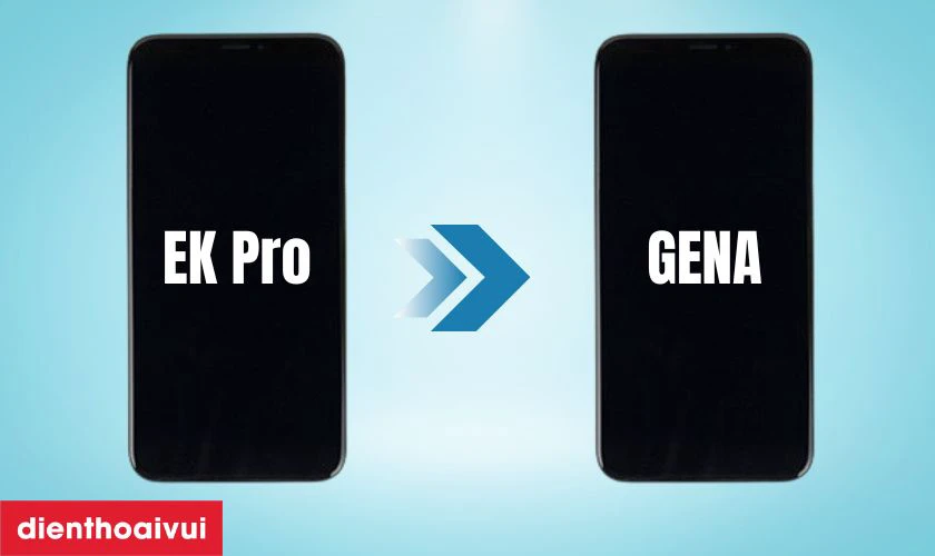 Màn hình iPhone 15 Pro chính hãng EK Pro và GENA