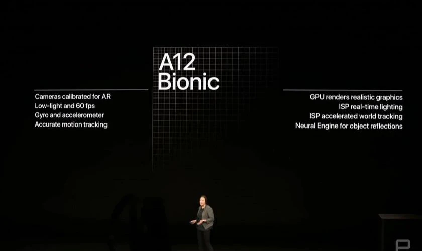 iPhone XS được trang bị vi xử lý Apple Bionic A12