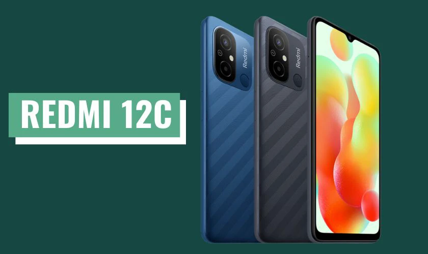 Điện thoại Xiaomi Redmi 12C giá rẻ, ổn định cho học sinh