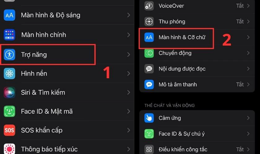 Điều chỉnh bộ lọc màu khi màn hình iPhone bị ám vàng